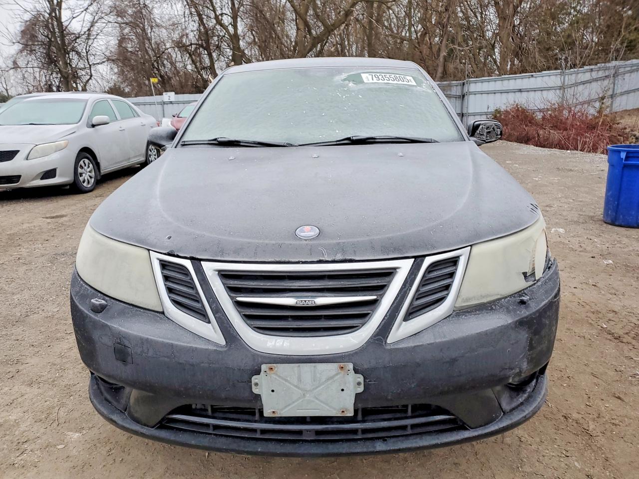 2009 Saab 9-3 2.0t Черный vin: YS3FB42Y091025253