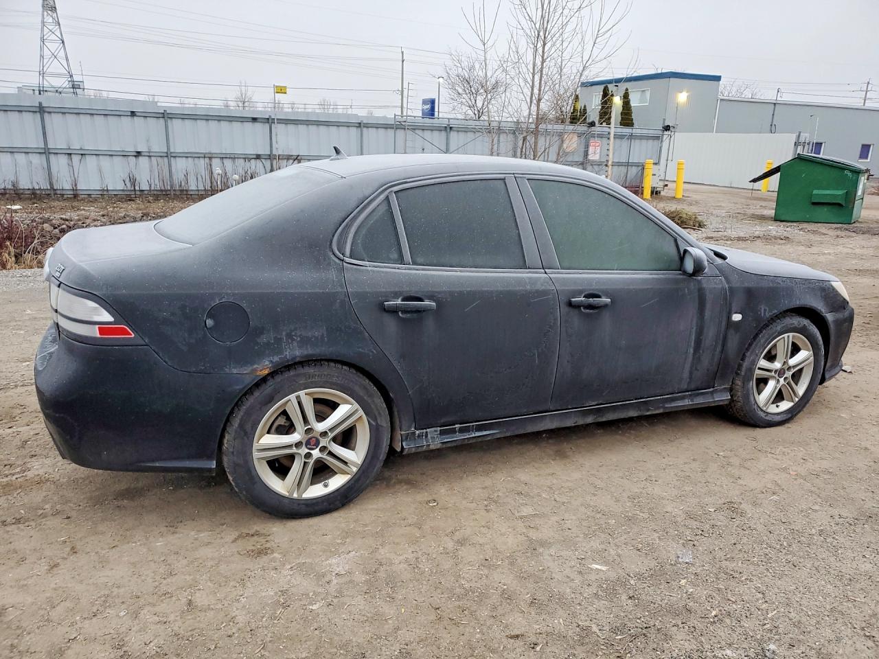 2009 Saab 9-3 2.0t Черный vin: YS3FB42Y091025253