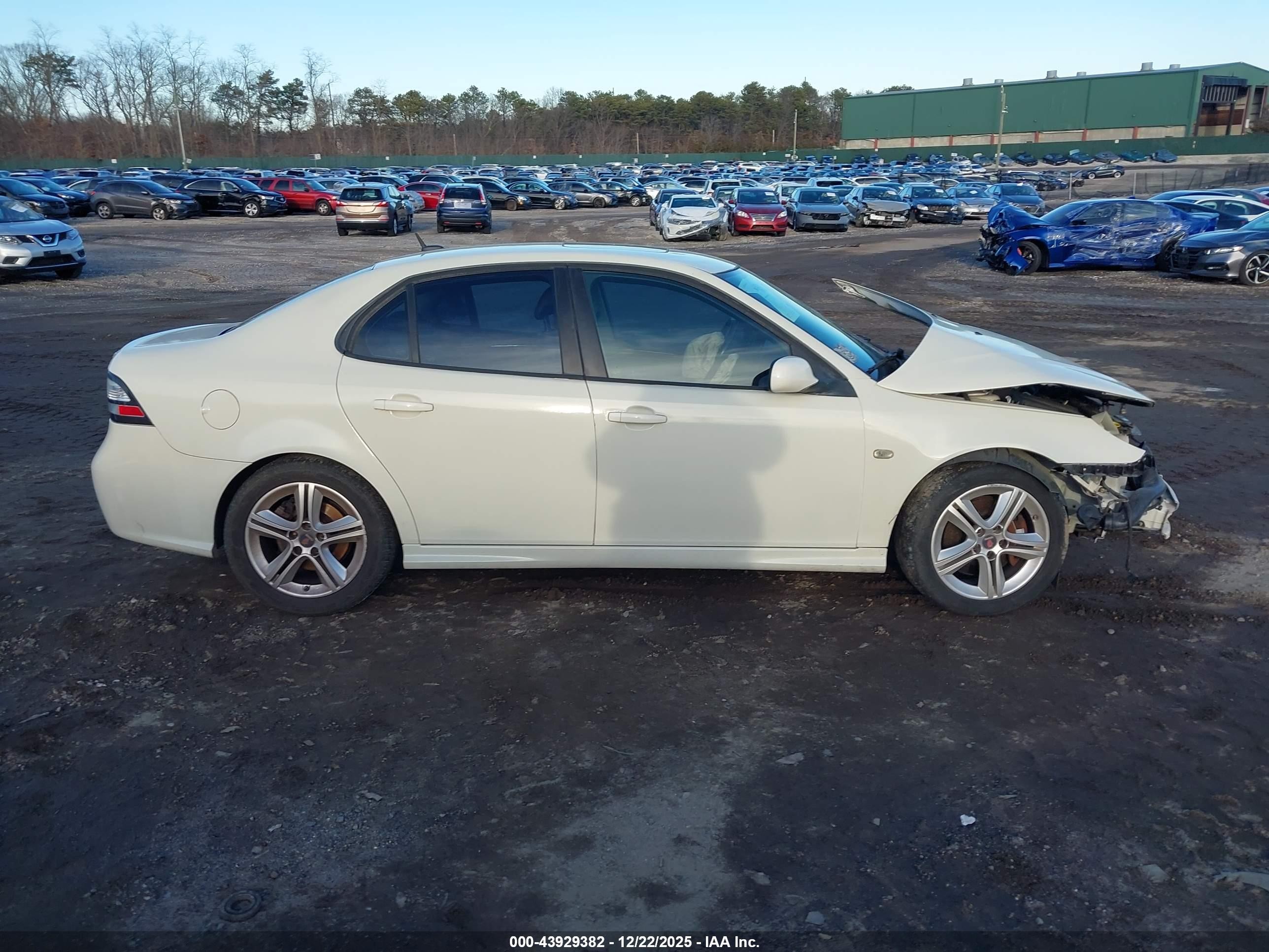 2009 Saab 9-3 2.0t White vin: YS3FB42Y491016412