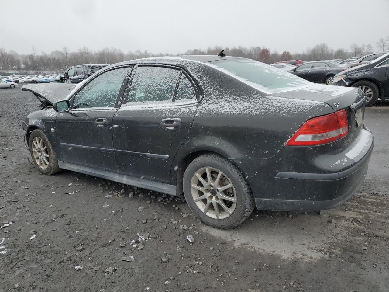 2003 Saab 9-3 Linear Черный vin: YS3FB45S031054296