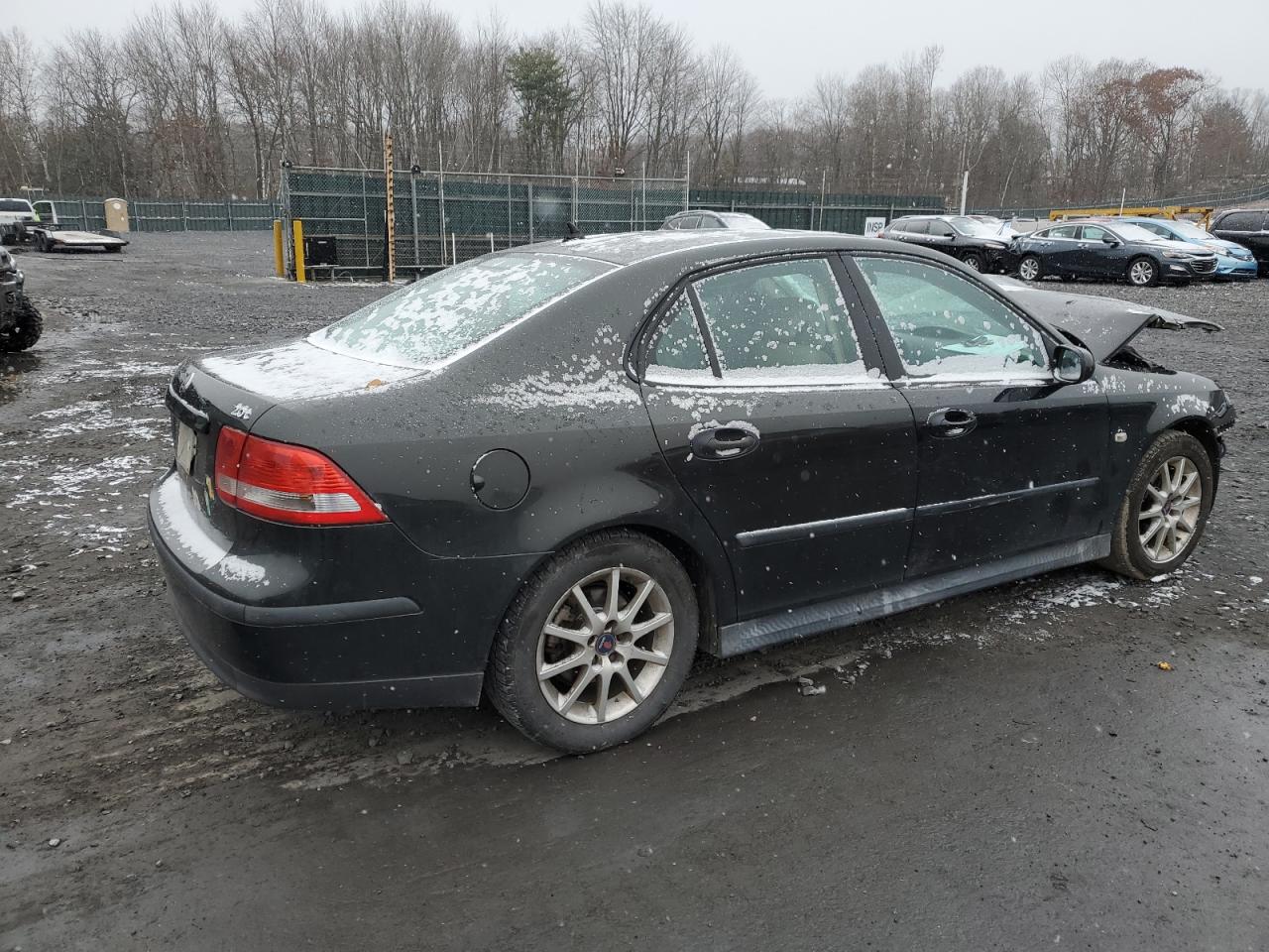 2003 Saab 9-3 Linear Черный vin: YS3FB45S031054296