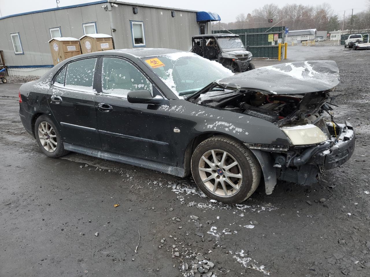 2003 Saab 9-3 Linear Черный vin: YS3FB45S031054296