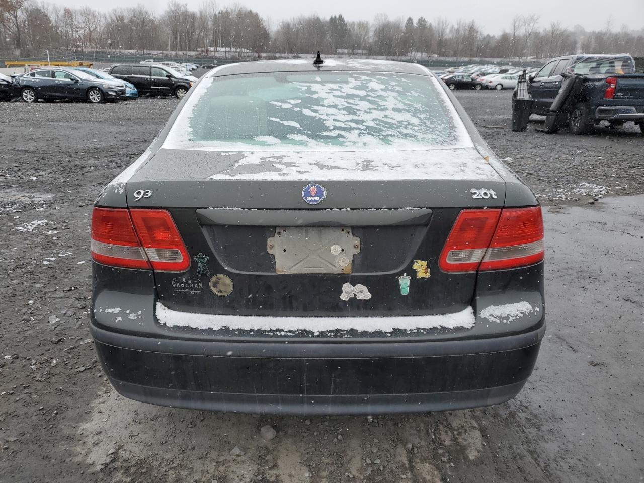 2003 Saab 9-3 Linear Черный vin: YS3FB45S031054296