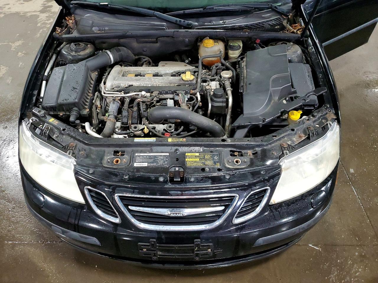 2003 Saab 9-3 Linear Black vin: YS3FB45S031054833