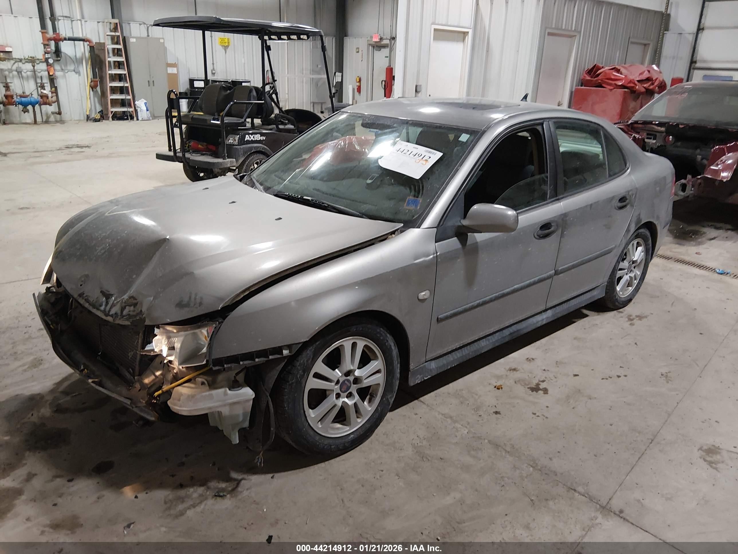2005 Saab 9-3 Linear Silver vin: YS3FB45S651015327