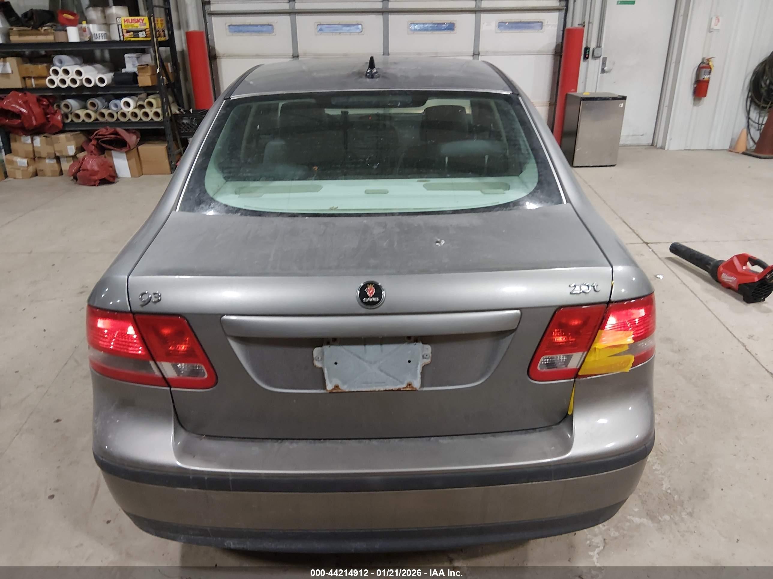2005 Saab 9-3 Linear Silver vin: YS3FB45S651015327