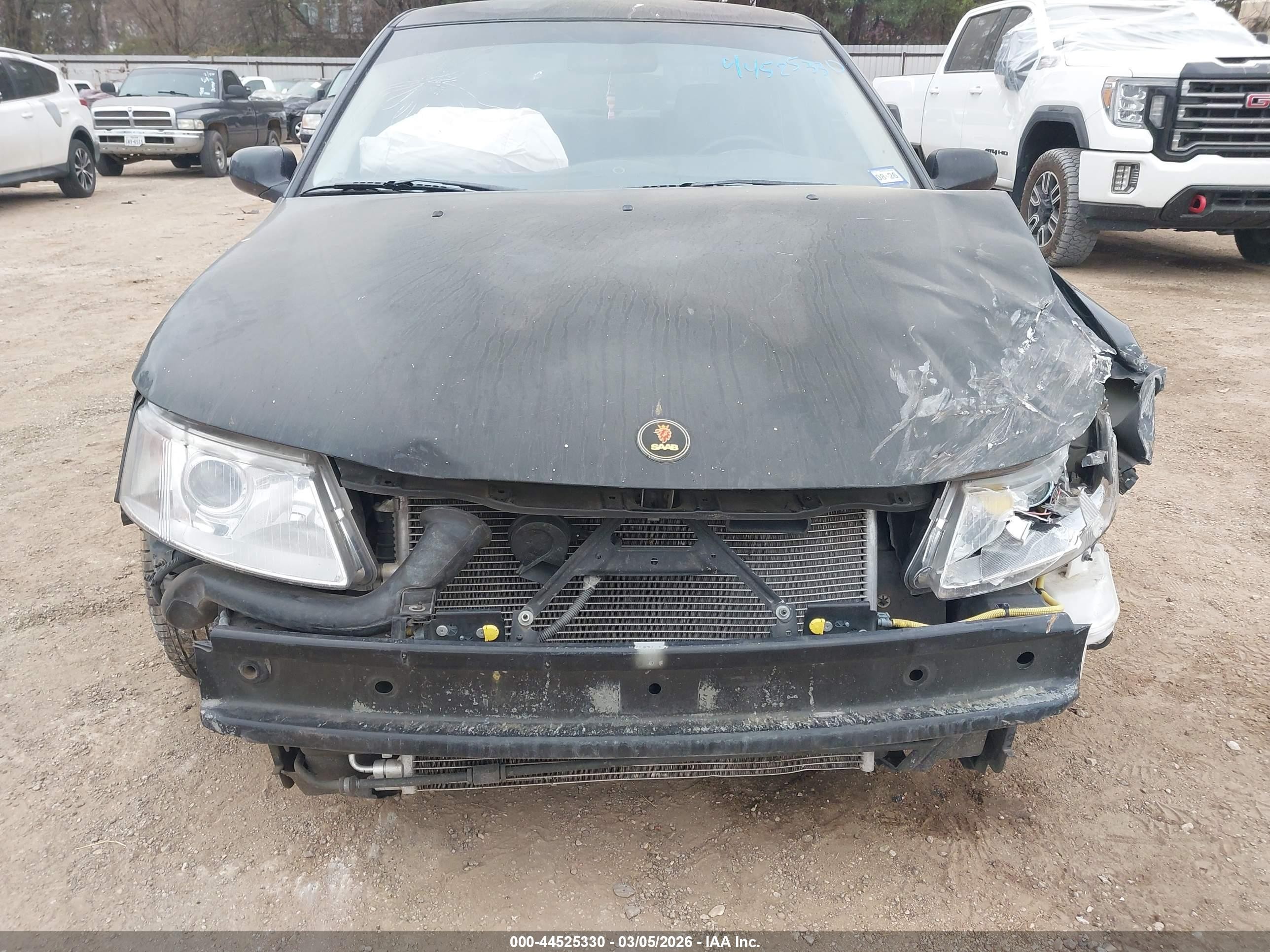2005 Saab 9-3 Linear Black vin: YS3FB45S751038261