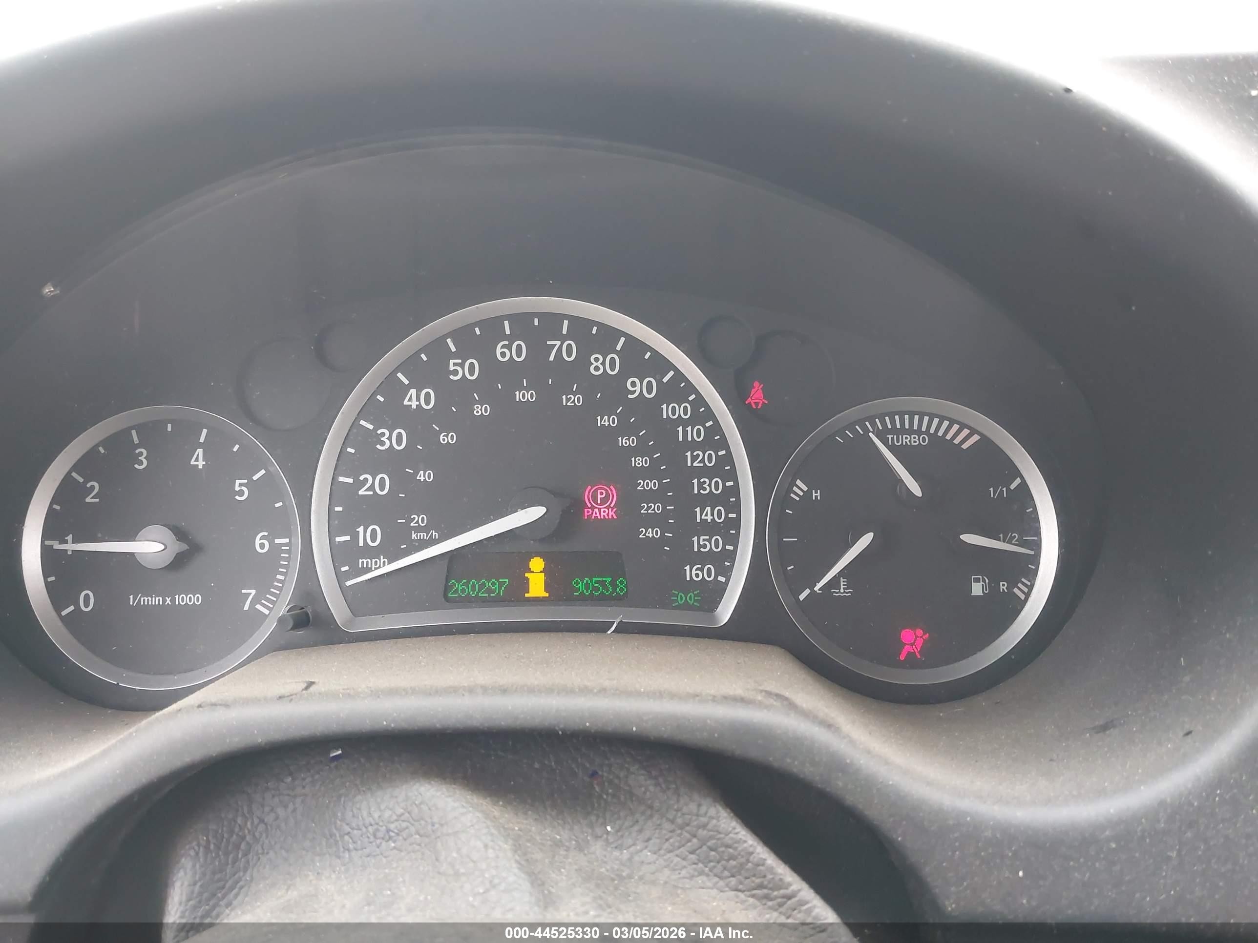 2005 Saab 9-3 Linear Black vin: YS3FB45S751038261