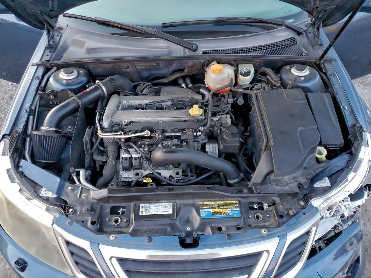 2009 Saab 9-3 2.0t Синий vin: YS3FB46Y491011804