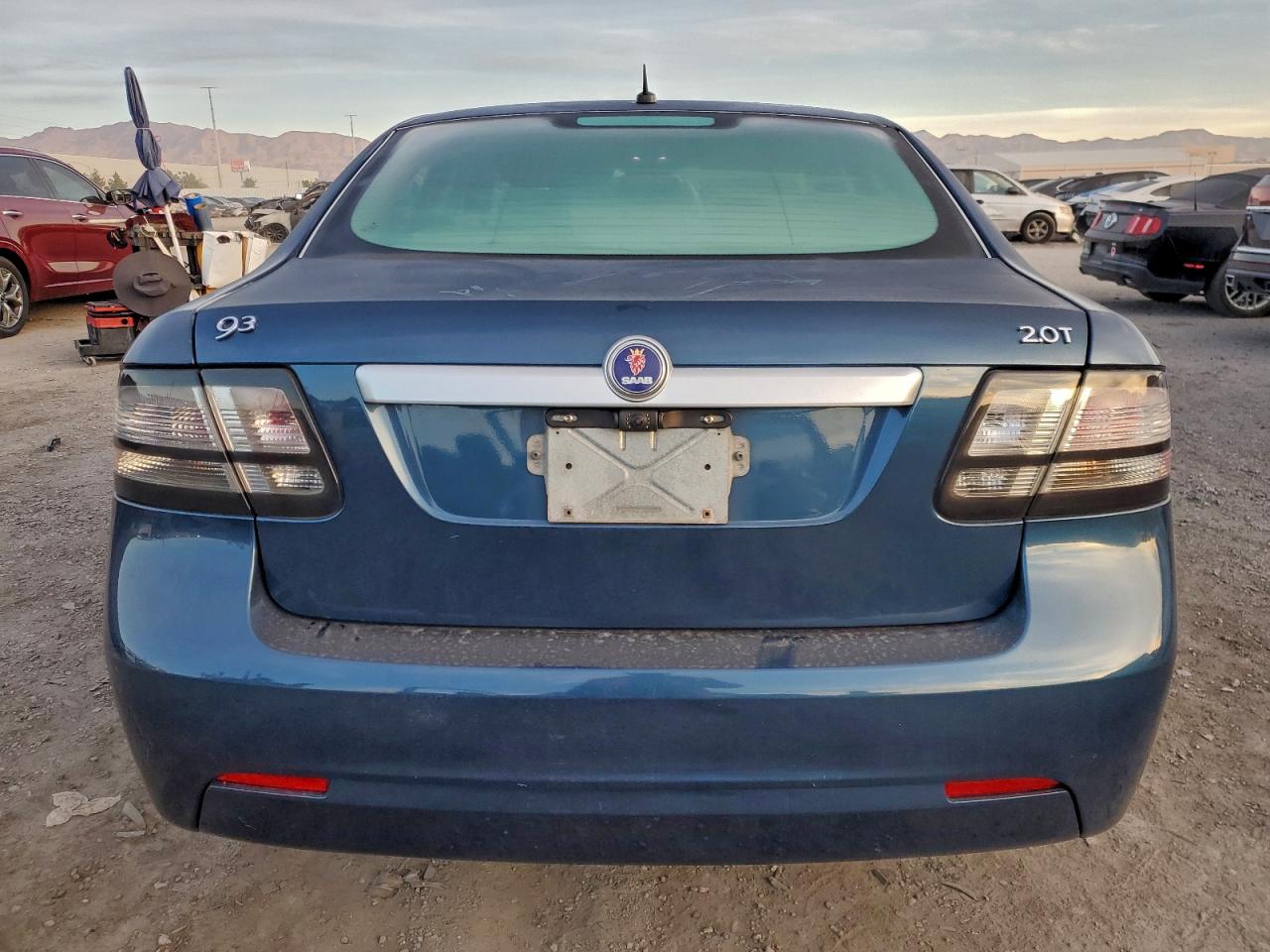 2009 Saab 9-3 2.0t Синий vin: YS3FB46Y491011804