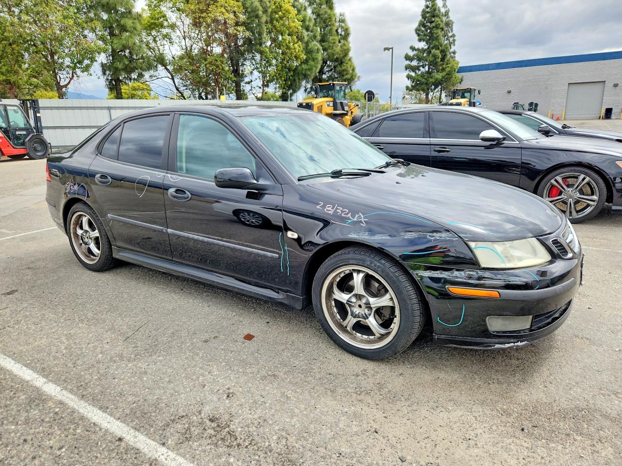 2004 Saab 9-3 Linear Black vin: YS3FB49S041035713