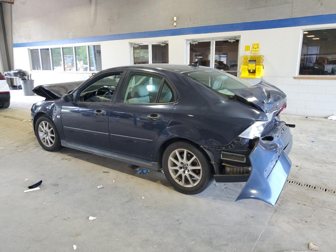 2004 Saab 9-3 Linear Синий vin: YS3FB49S141006723