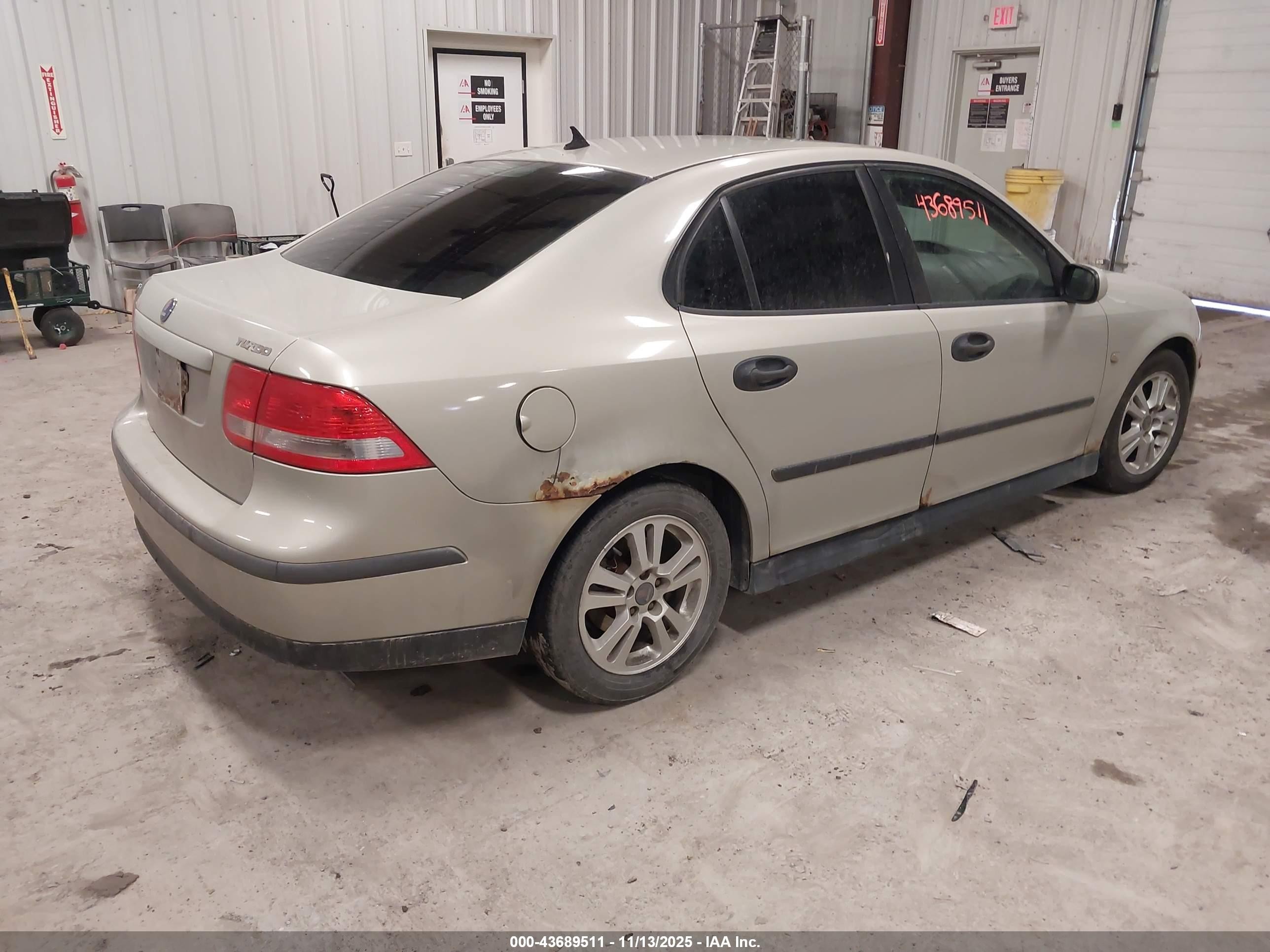 2005 Saab 9-3 Linear Gold vin: YS3FB49S151051971
