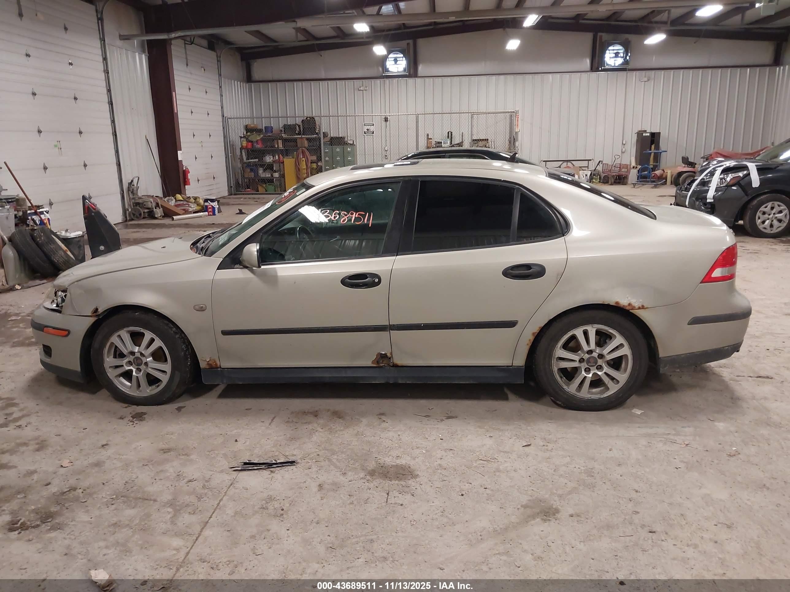 2005 Saab 9-3 Linear Gold vin: YS3FB49S151051971
