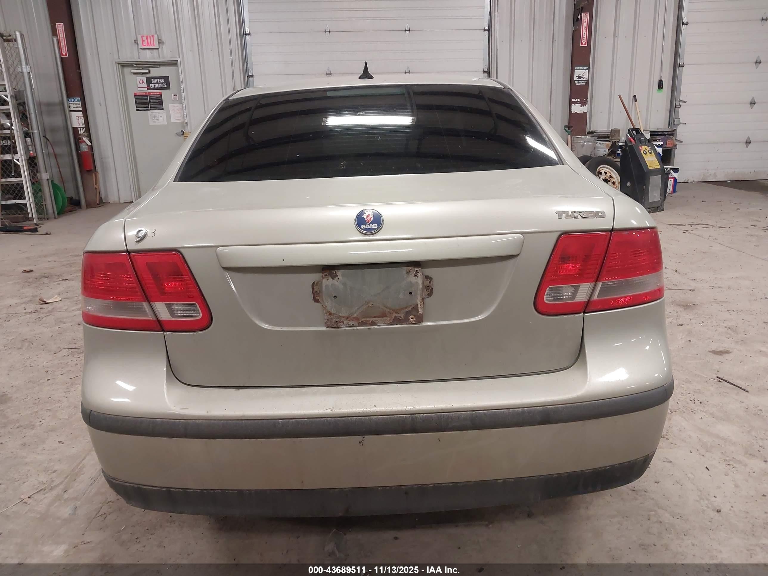 2005 Saab 9-3 Linear Gold vin: YS3FB49S151051971