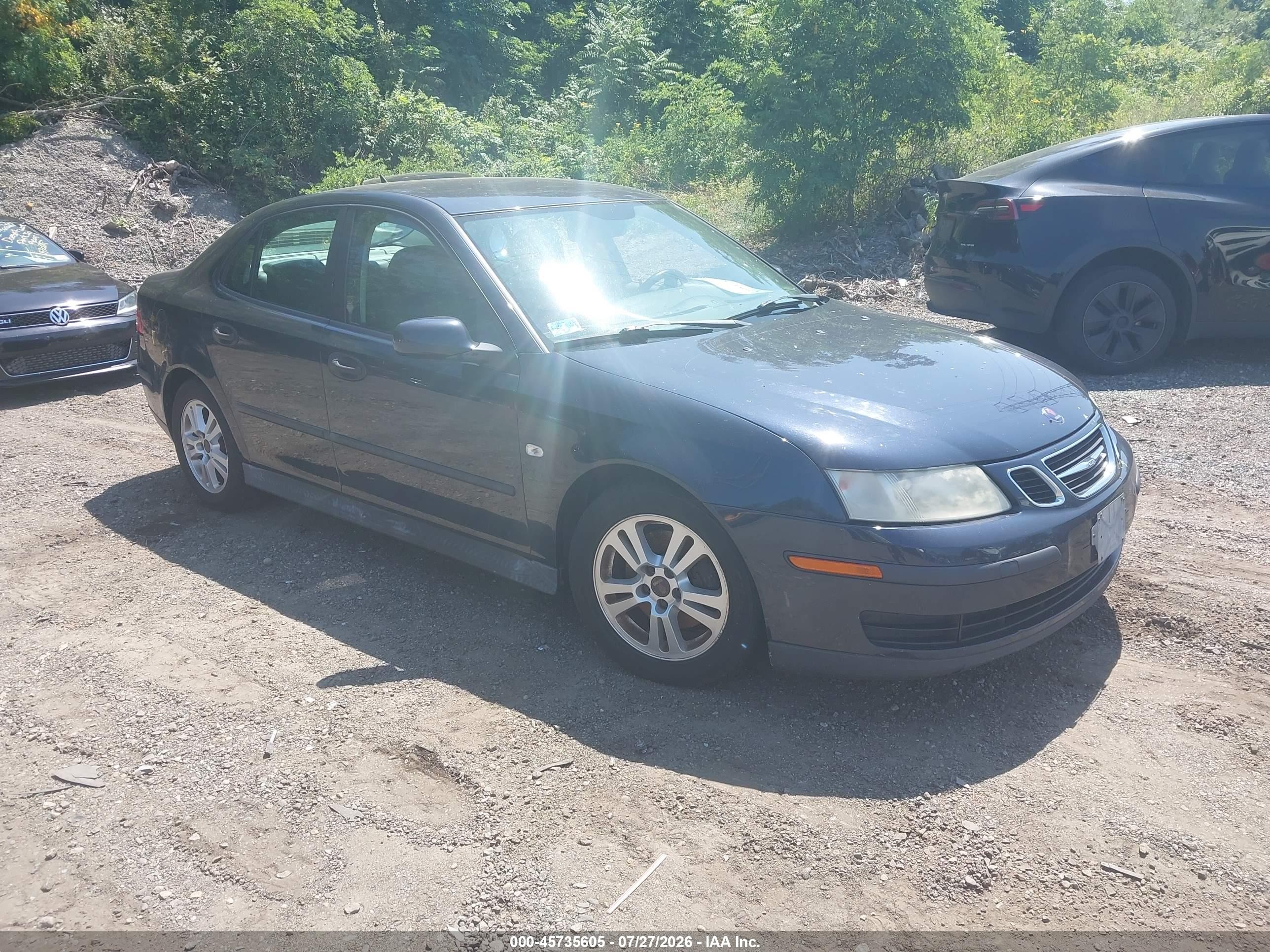 2005 Saab 9-3 Linear Blue vin: YS3FB49S251018381