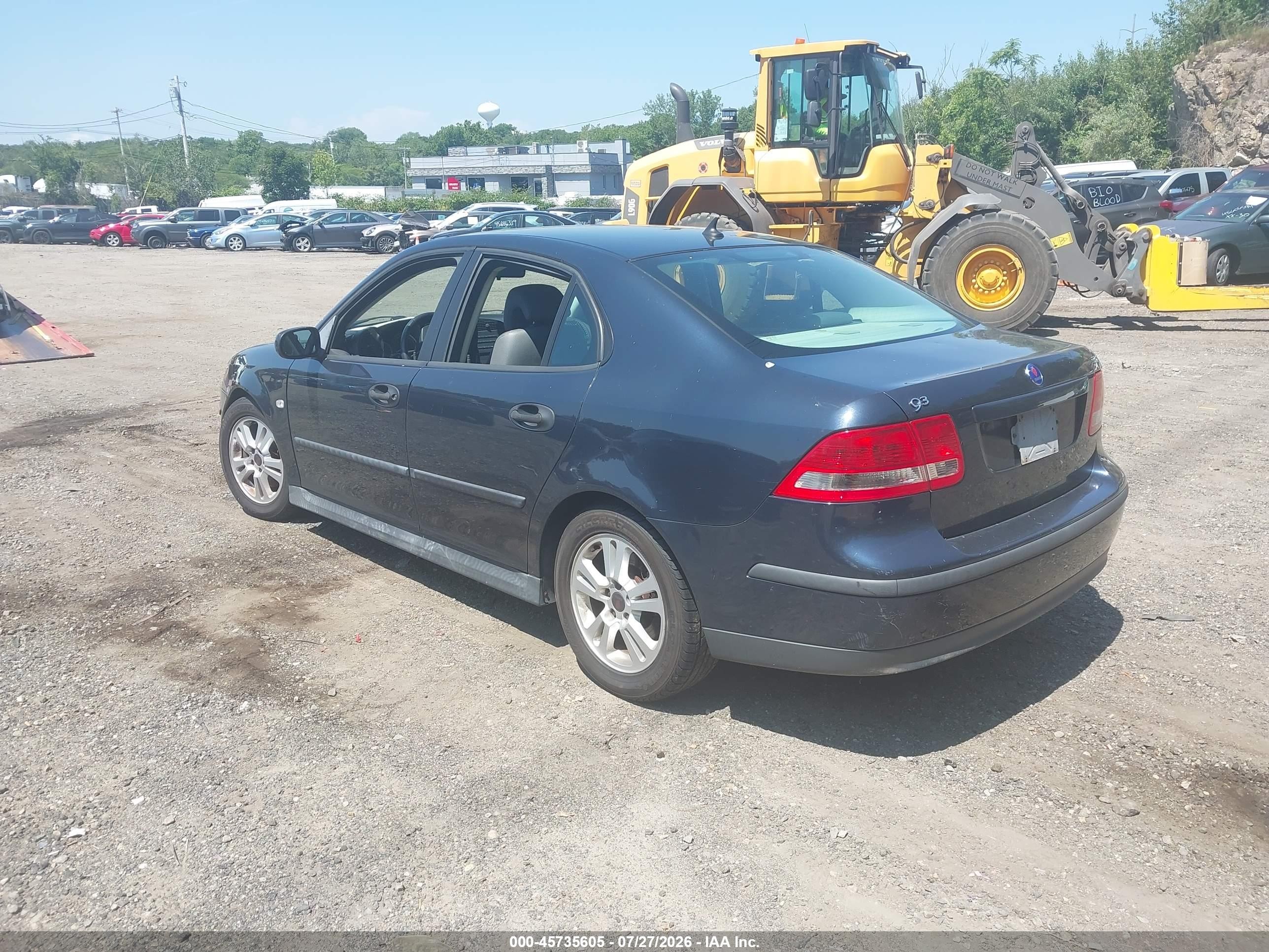 2005 Saab 9-3 Linear Blue vin: YS3FB49S251018381