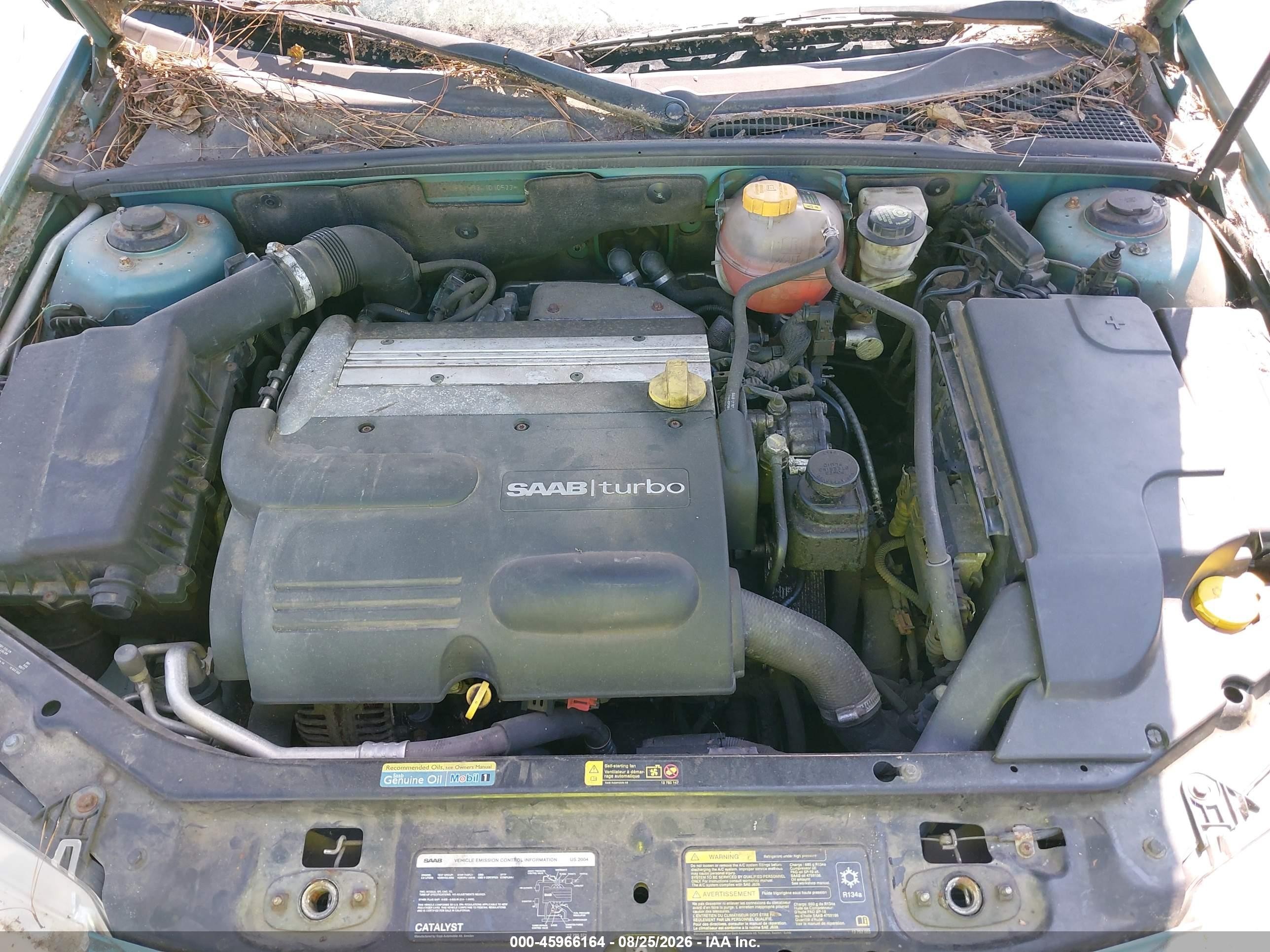 2004 Saab 9-3 Linear Teal vin: YS3FB49S341010577