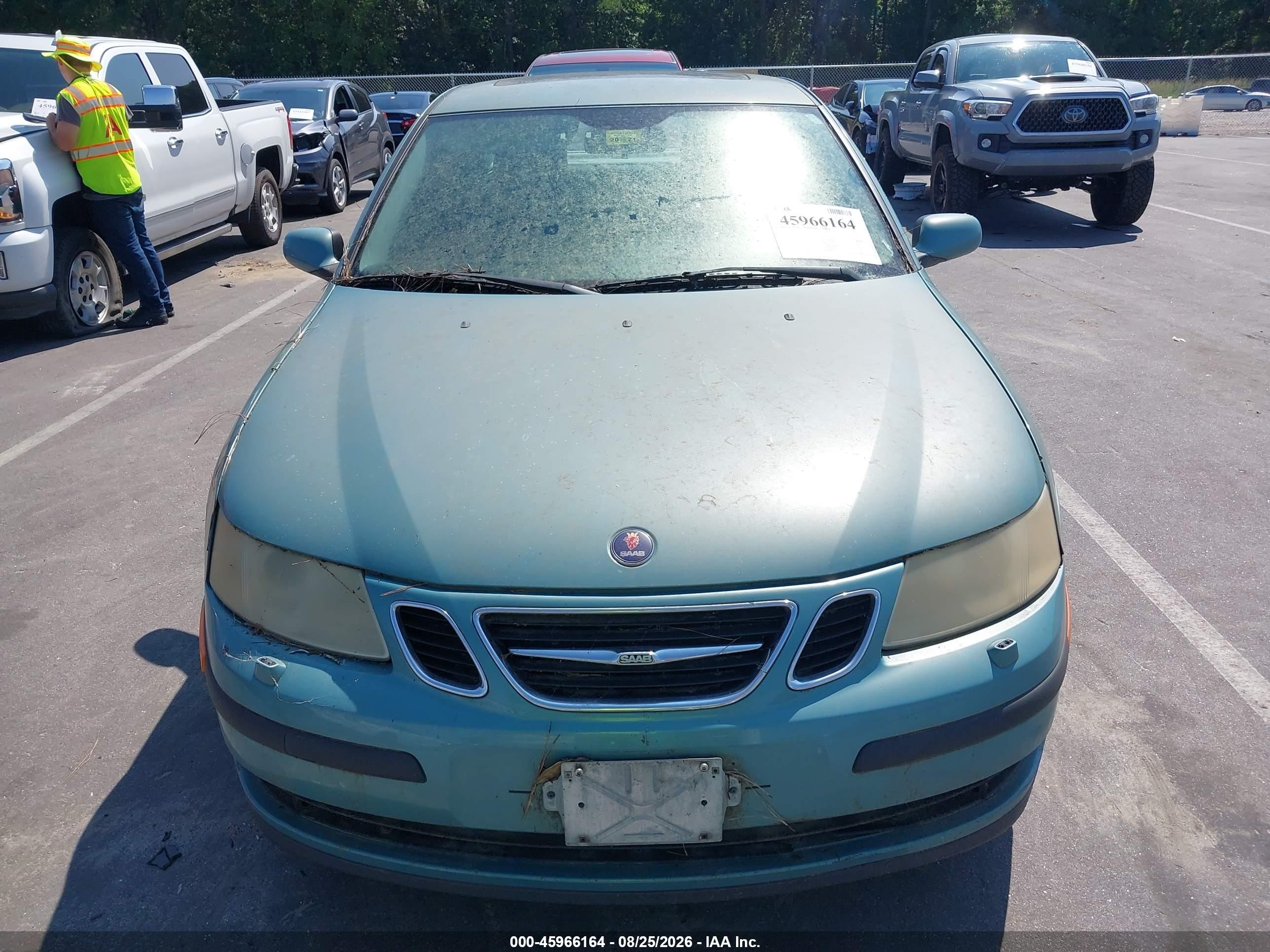 2004 Saab 9-3 Linear Teal vin: YS3FB49S341010577