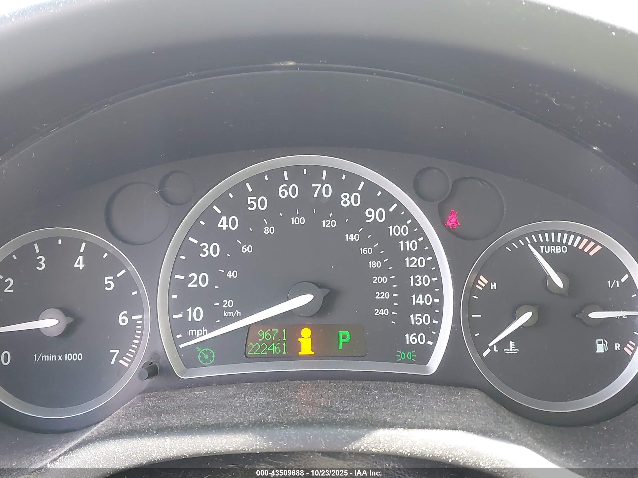 2005 Saab 9-3 Linear Gray vin: YS3FB49S451001761