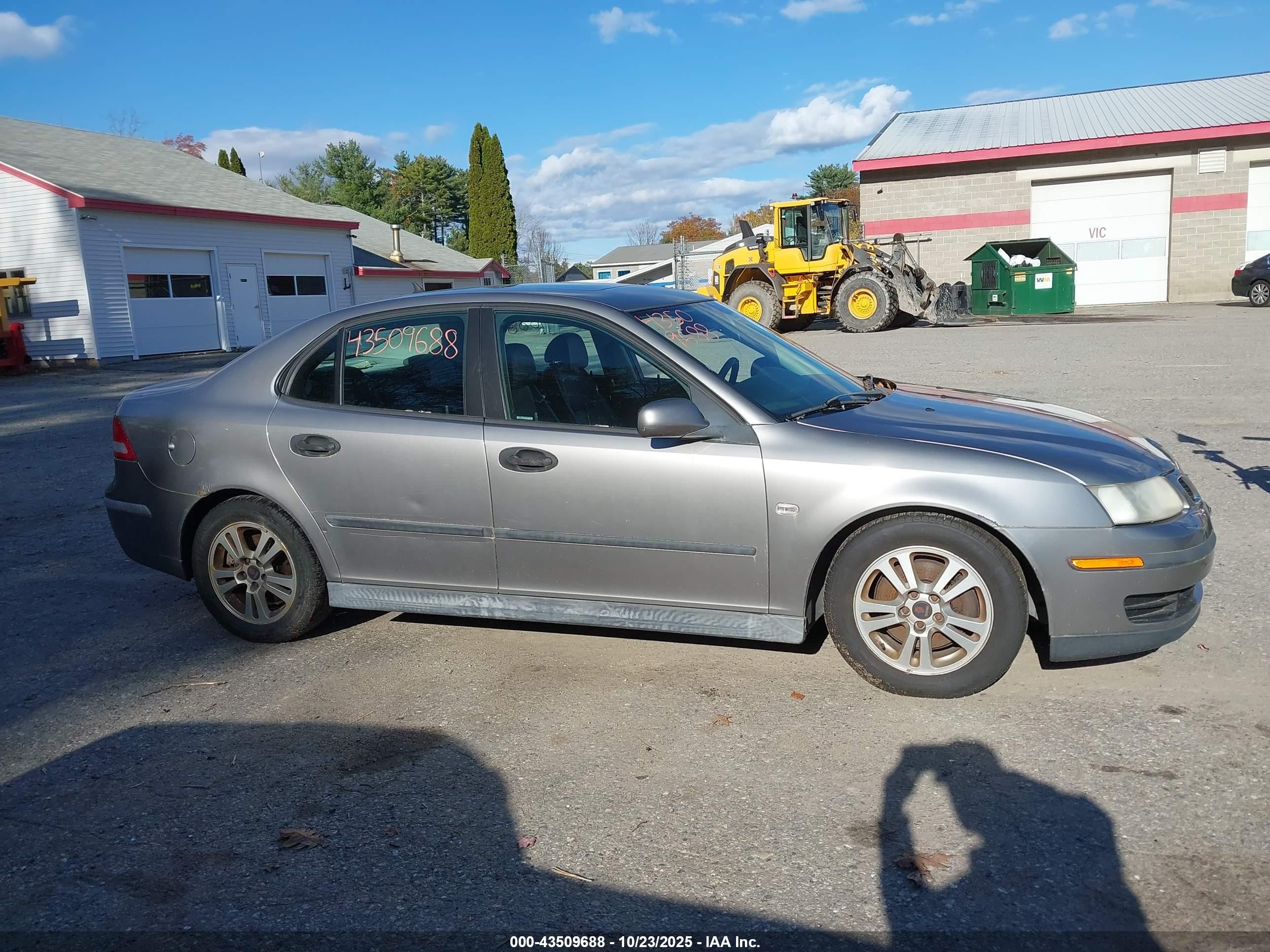 2005 Saab 9-3 Linear Gray vin: YS3FB49S451001761