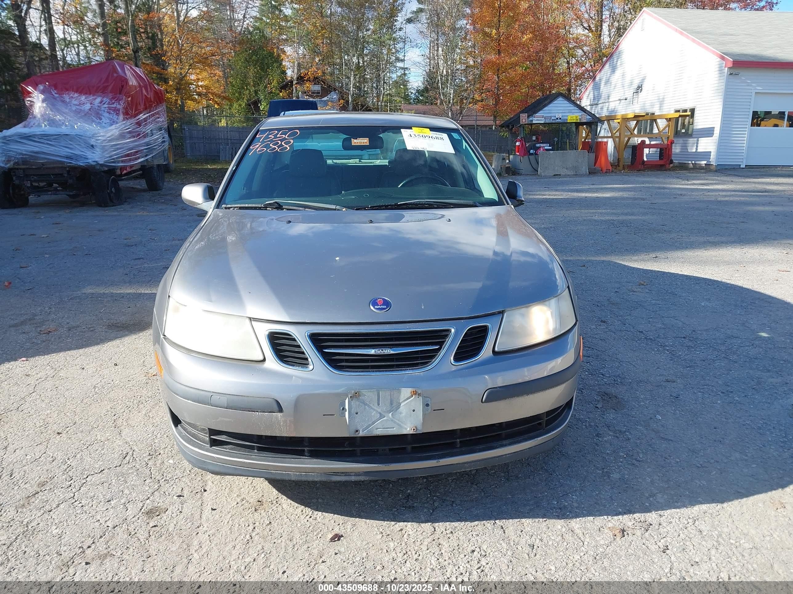 2005 Saab 9-3 Linear Gray vin: YS3FB49S451001761