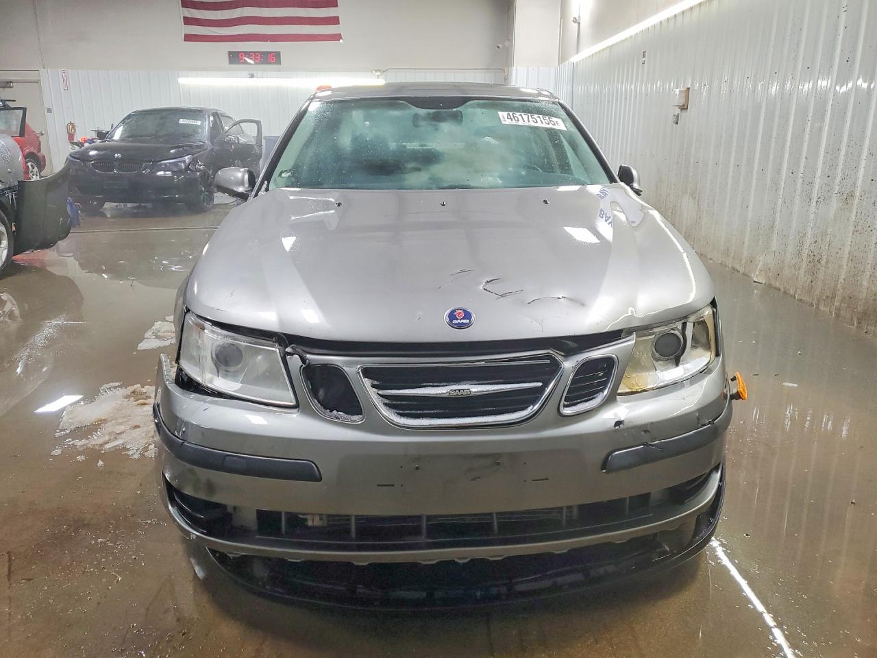 2004 Saab 9-3 Linear Gray vin: YS3FB49S541005106