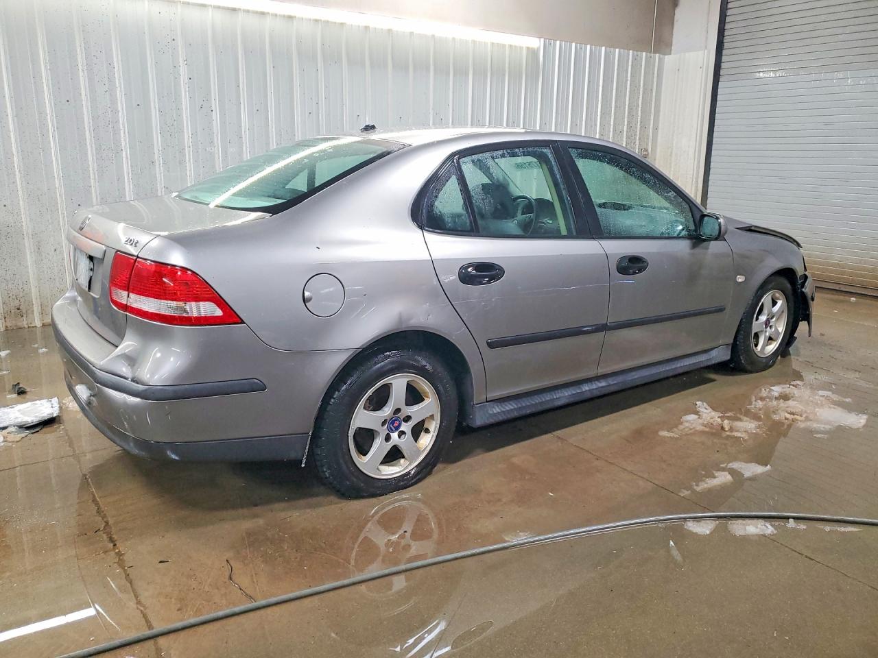 2004 Saab 9-3 Linear Gray vin: YS3FB49S541005106
