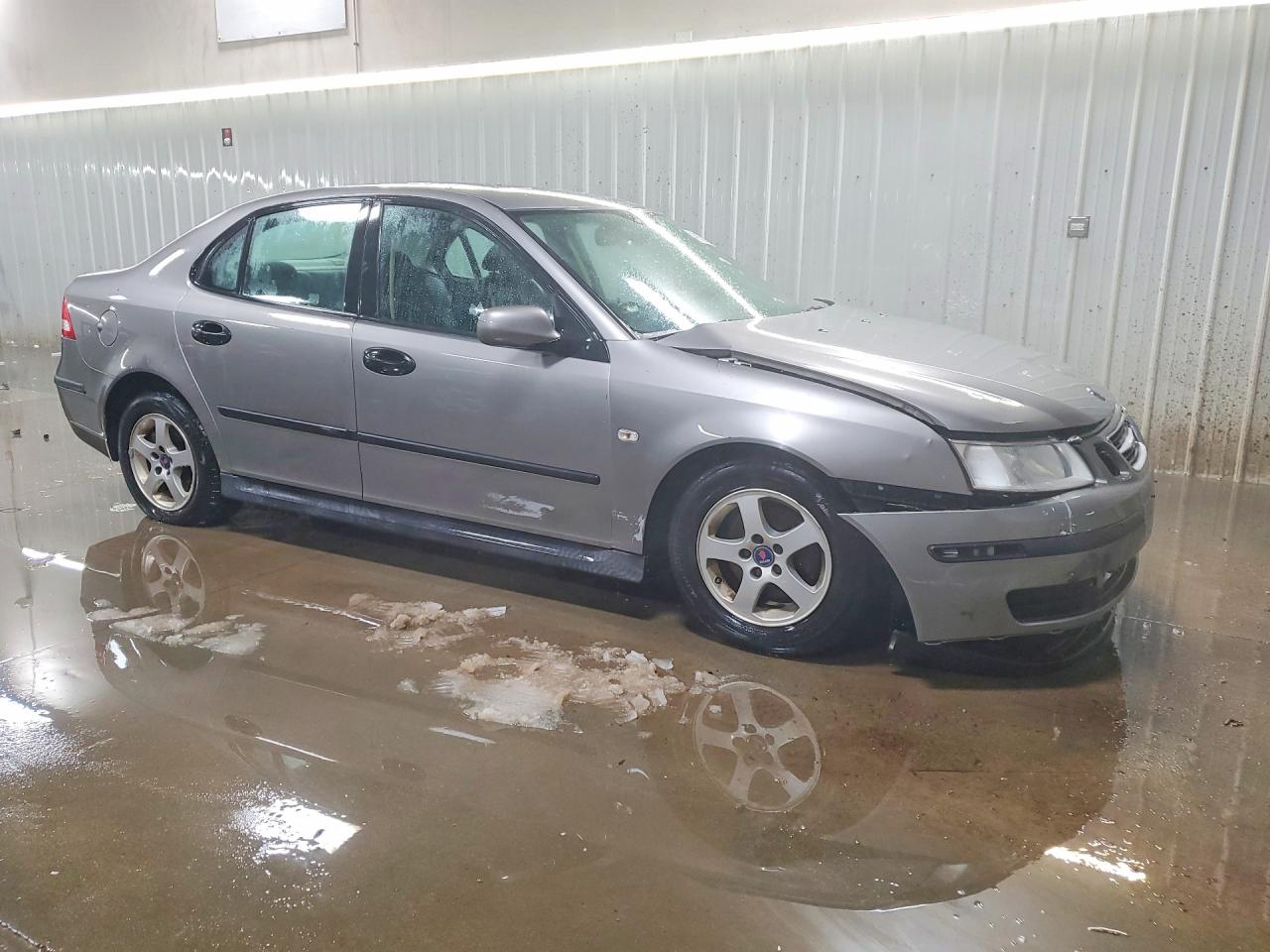 2004 Saab 9-3 Linear Gray vin: YS3FB49S541005106