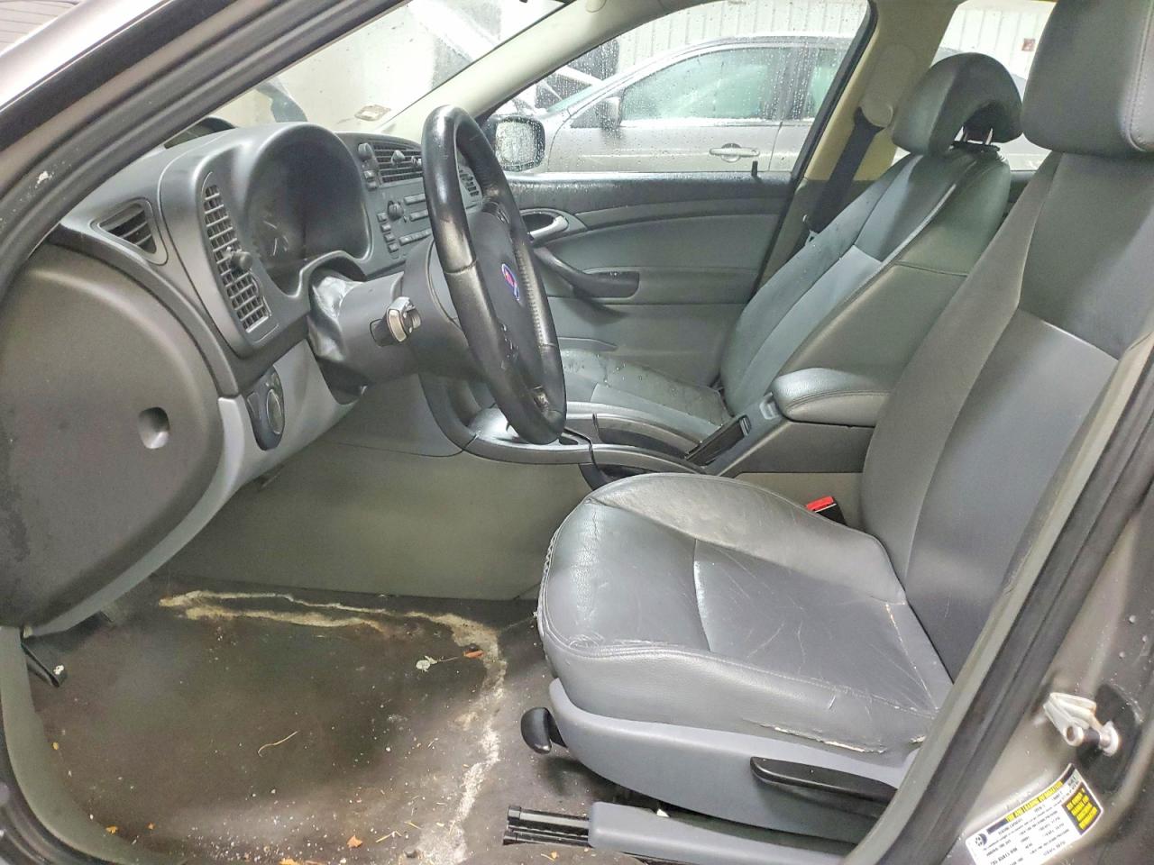 2004 Saab 9-3 Linear Gray vin: YS3FB49S541005106