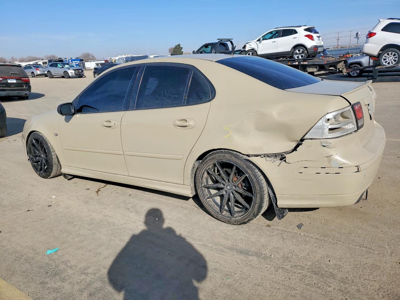 2003 Saab 9-3 Linear Tan vin: YS3FB49S631026898