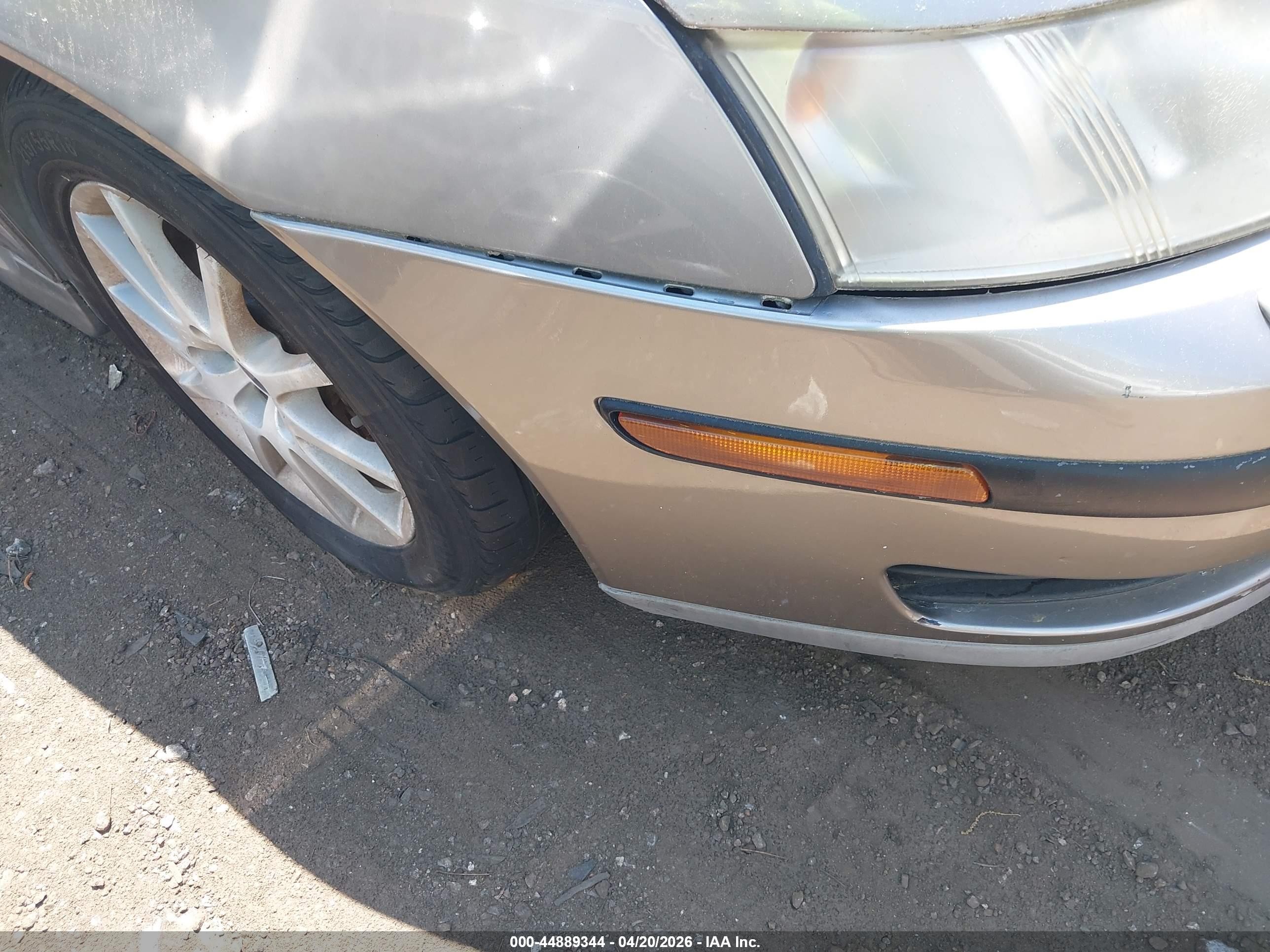 2003 Saab 9-3 Linear Gray vin: YS3FB49S831008824