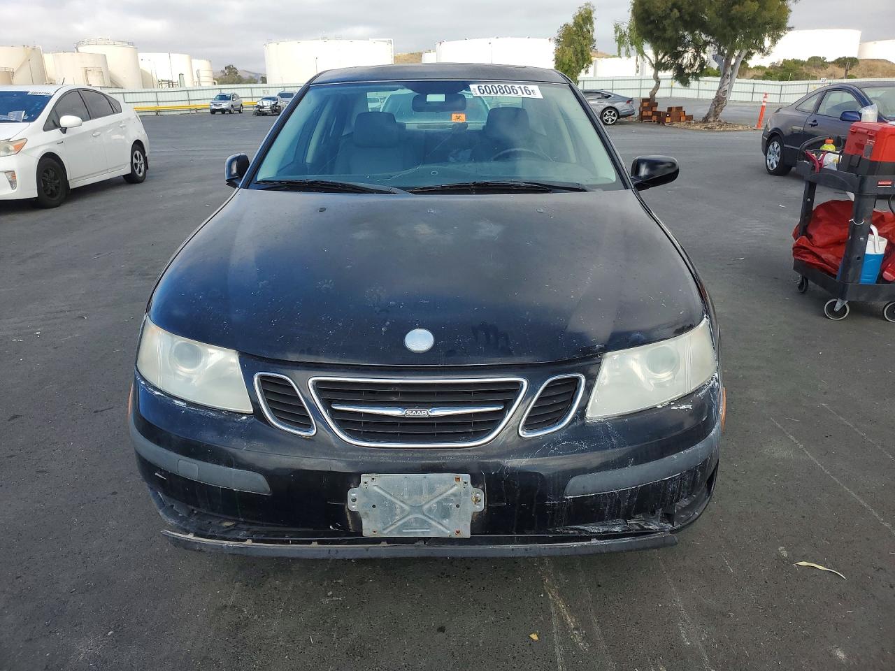 2005 Saab 9-3 Linear Black vin: YS3FB49S851021592