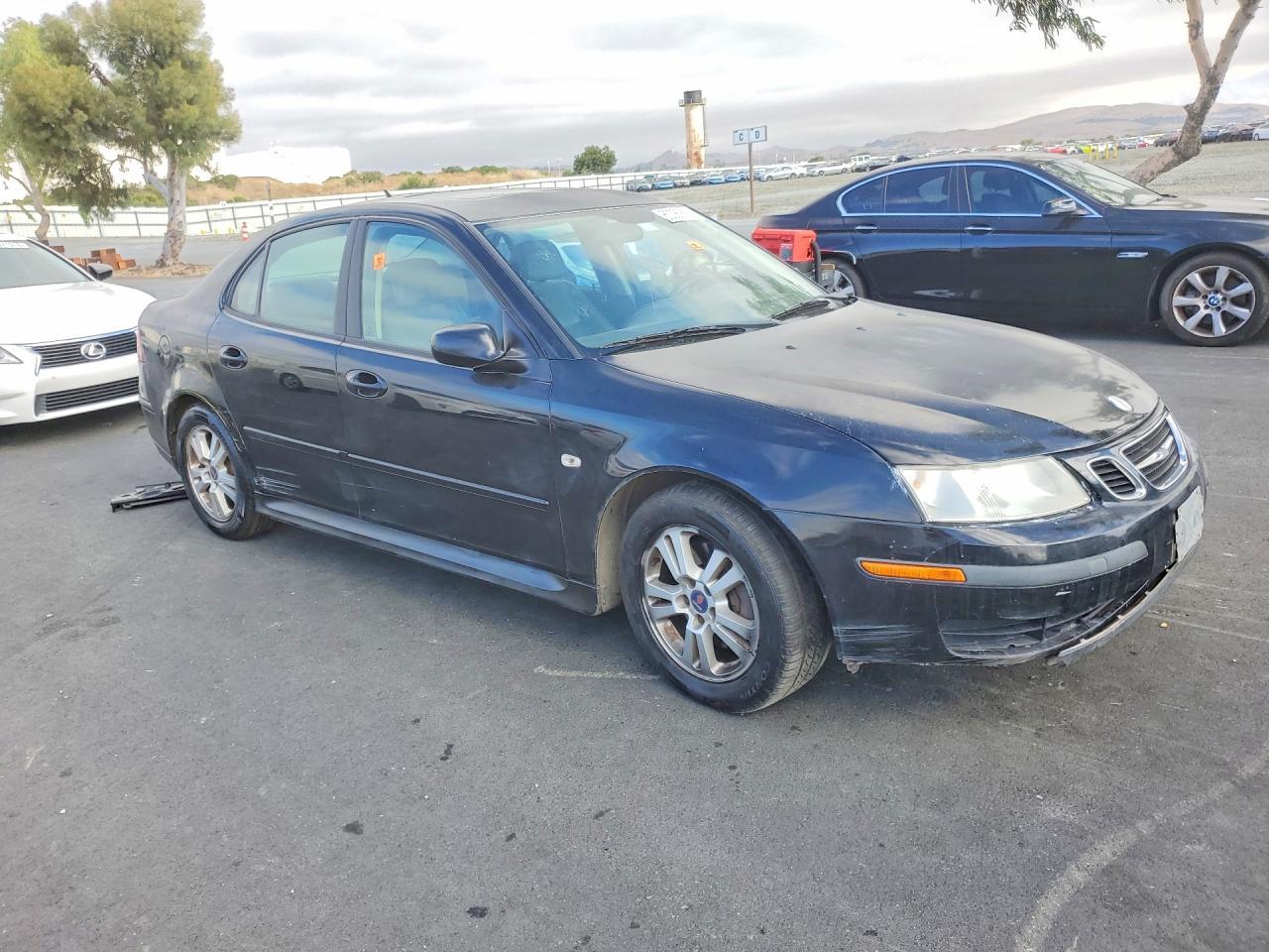 2005 Saab 9-3 Linear Black vin: YS3FB49S851021592