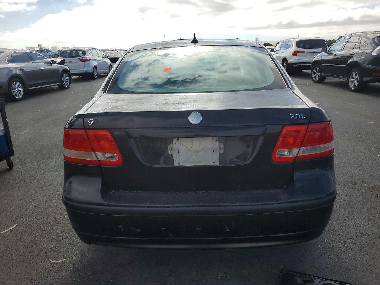 2005 Saab 9-3 Linear Black vin: YS3FB49S851021592