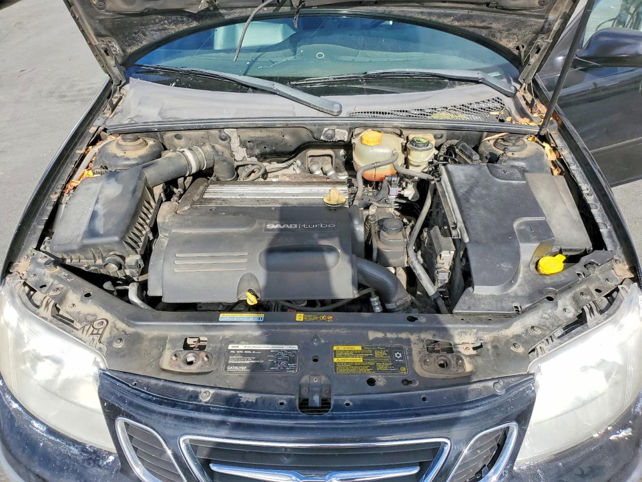 2005 Saab 9-3 Linear Black vin: YS3FB49S851021592