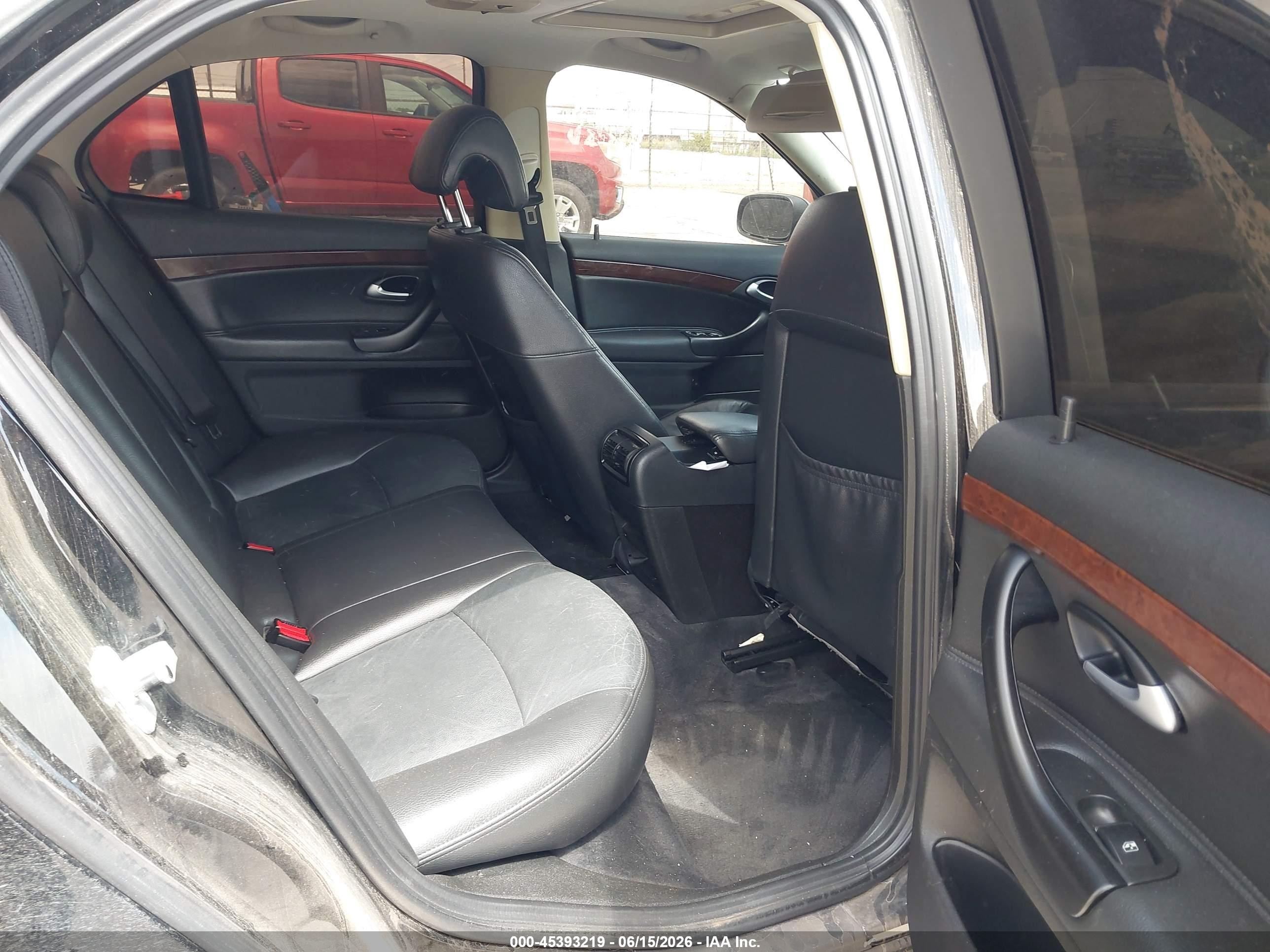 2008 Saab 9-3 2.0t Black vin: YS3FB49Y081010952