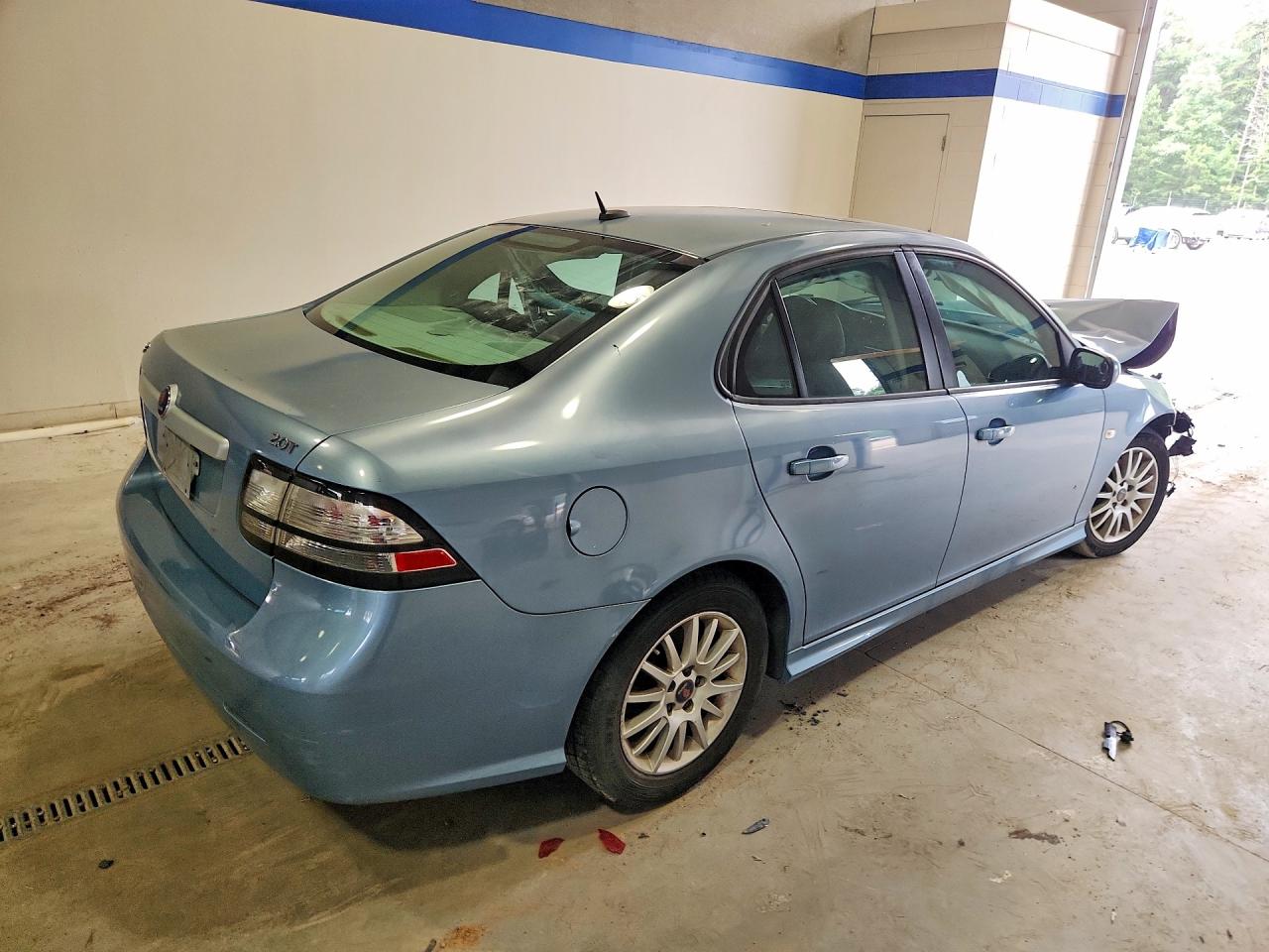 2008 Saab 9-3 2.0t Teal vin: YS3FB49Y181155014