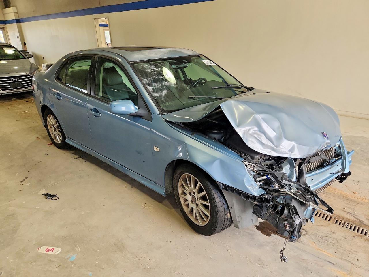 2008 Saab 9-3 2.0t Teal vin: YS3FB49Y181155014