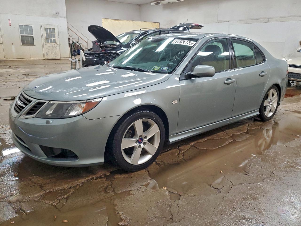 2009 Saab 9-3 2.0t Turquoise vin: YS3FB49Y191002571