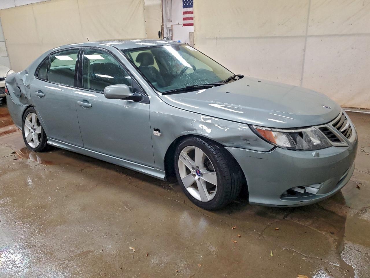 2009 Saab 9-3 2.0t Turquoise vin: YS3FB49Y191002571