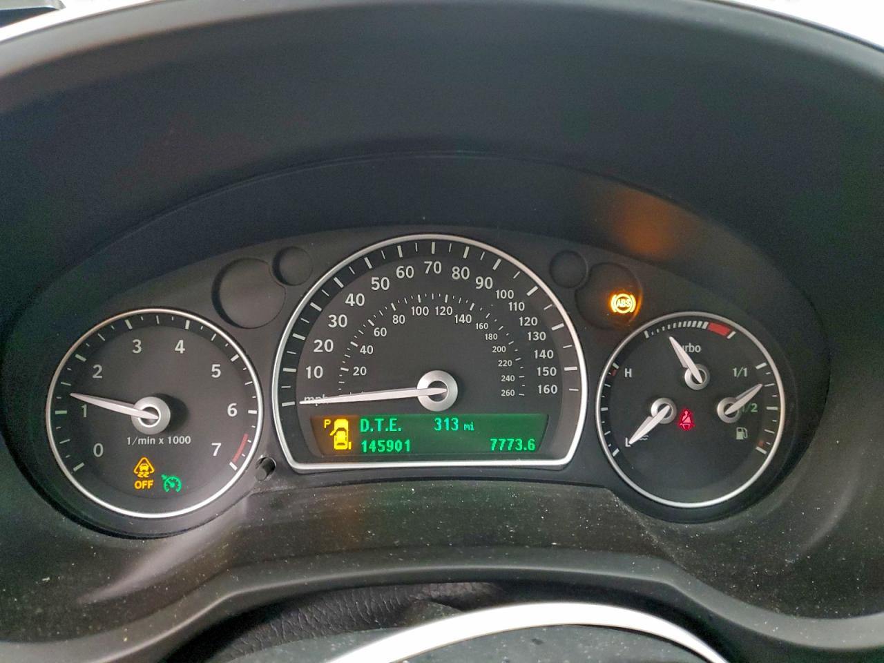 2009 Saab 9-3 2.0t Turquoise vin: YS3FB49Y191002571