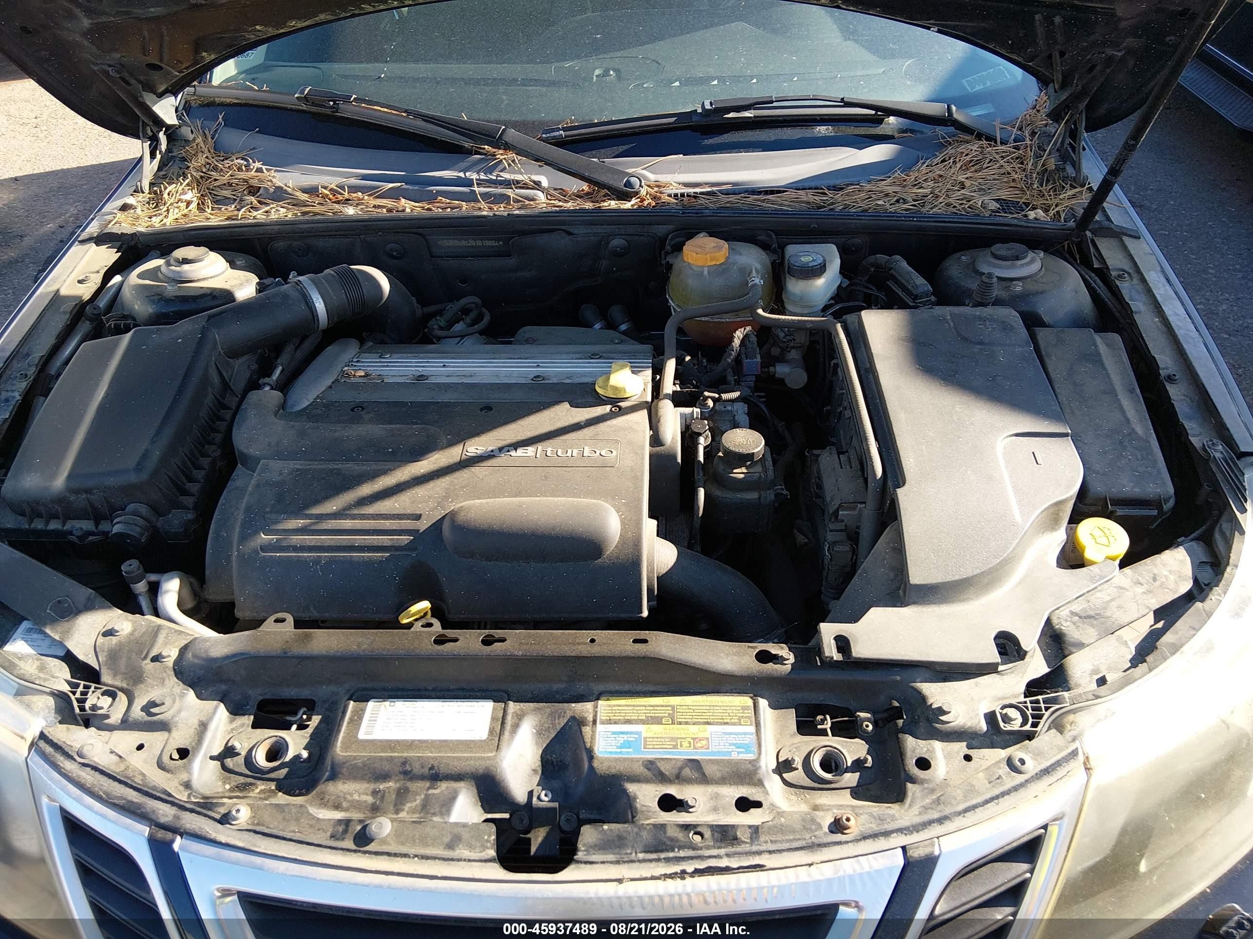 2009 Saab 9-3 2.0t Black vin: YS3FB49Y291019864