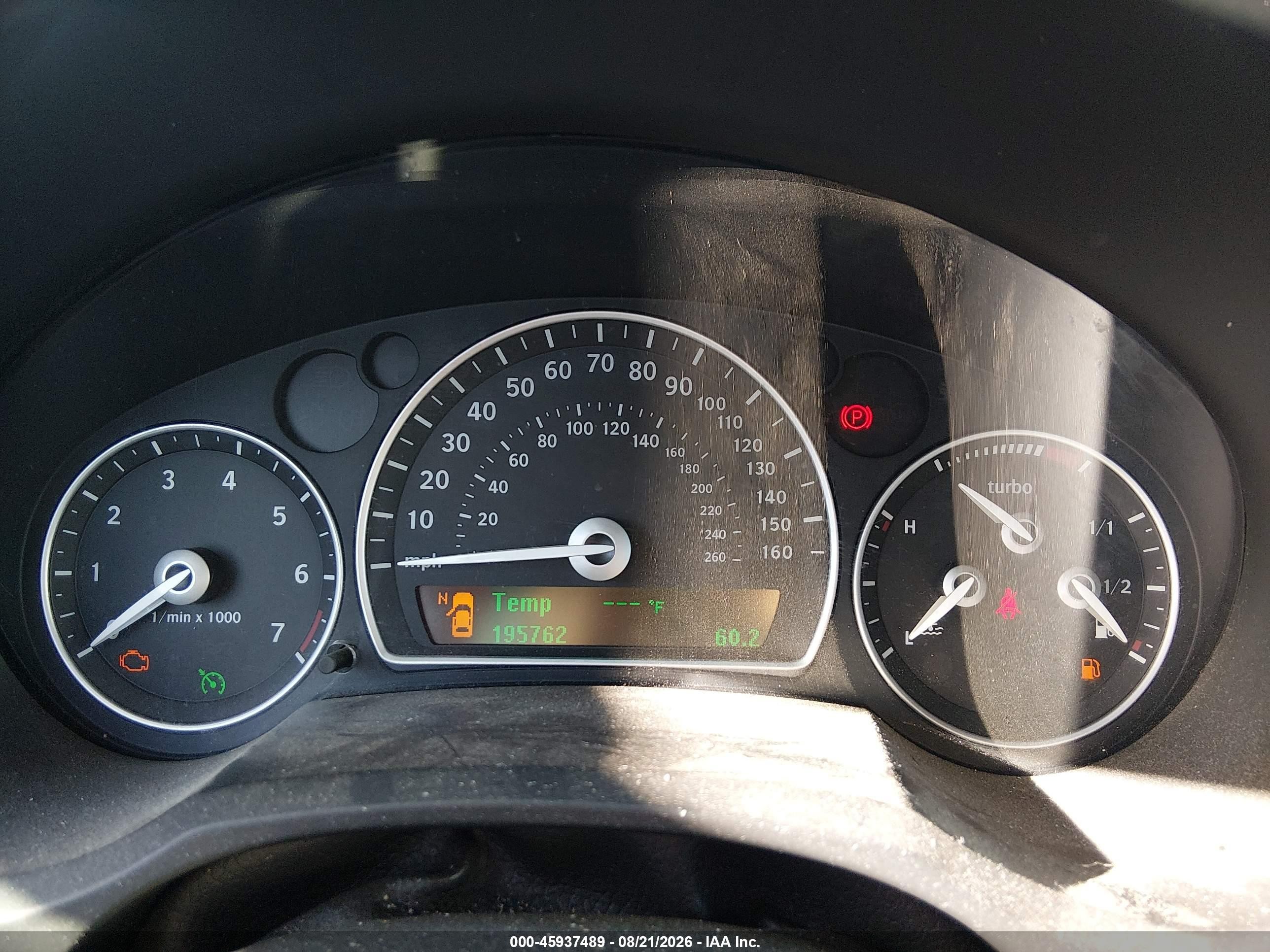 2009 Saab 9-3 2.0t Black vin: YS3FB49Y291019864