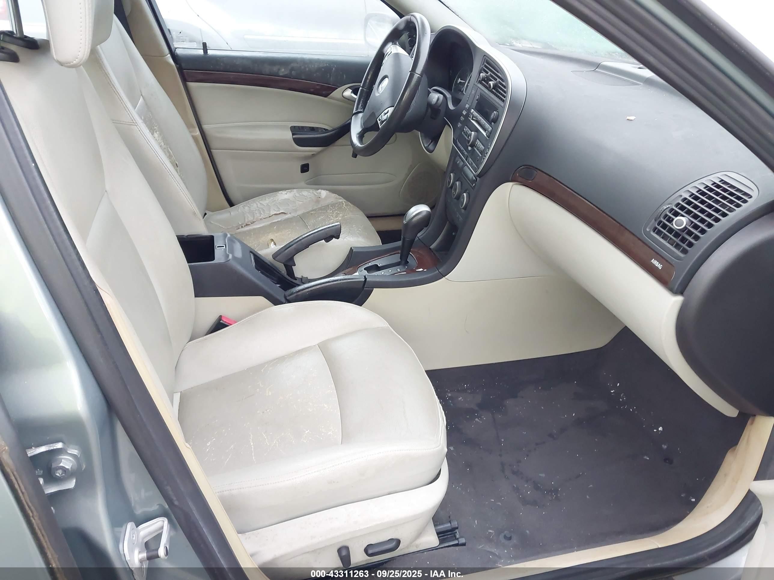 2009 Saab 9-3 2.0t Серый vin: YS3FB49Y391003561