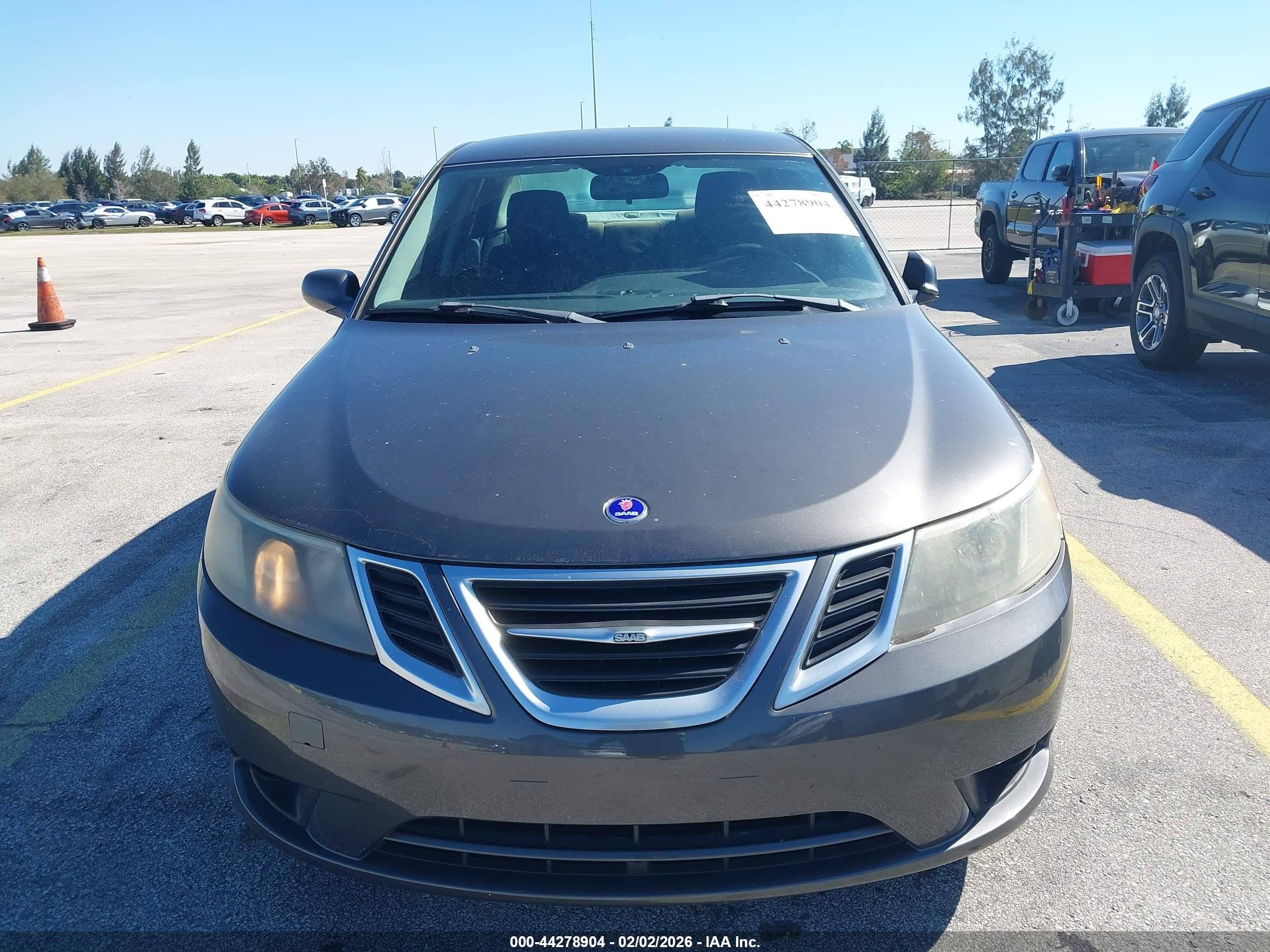 2009 Saab 9-3 2.0t Серый vin: YS3FB49Y391005794