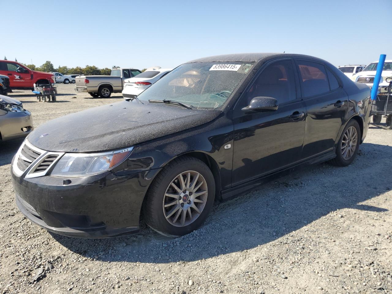 2009 Saab 9-3 2.0t Черный vin: YS3FB49Y391012048