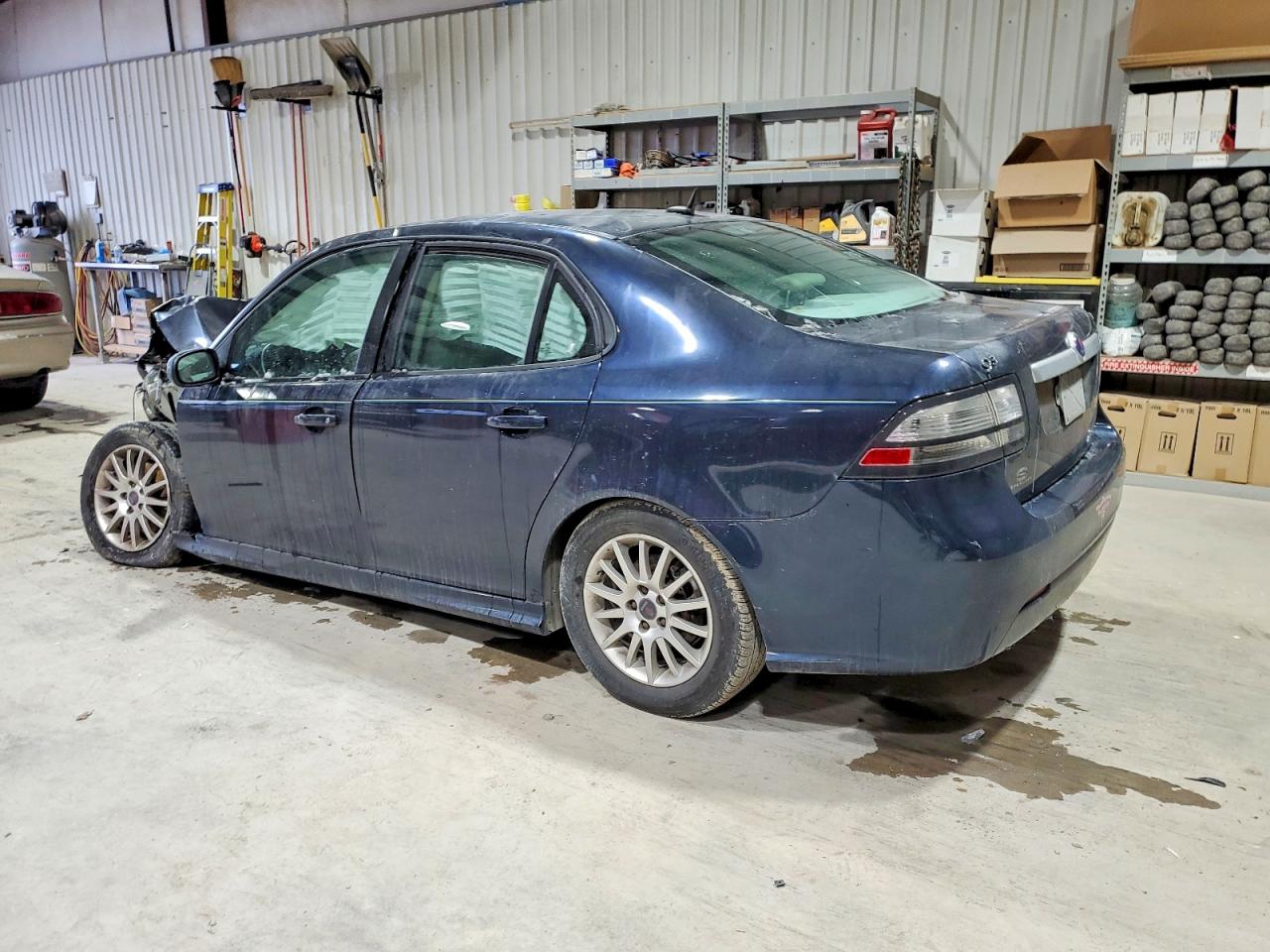 2008 Saab 9-3 2.0t Blue vin: YS3FB49Y581122825