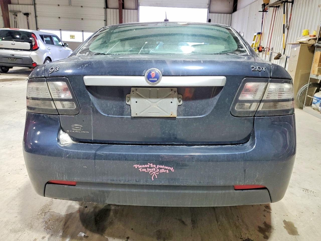 2008 Saab 9-3 2.0t Blue vin: YS3FB49Y581122825