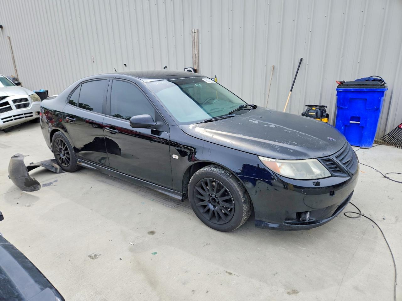 2009 Saab 9-3 2.0t Черный vin: YS3FB49Y591018711